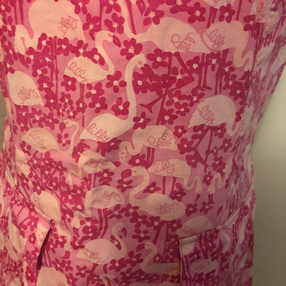 Lilly Pulitzer Flamingo Shift - Picture 2 of 4